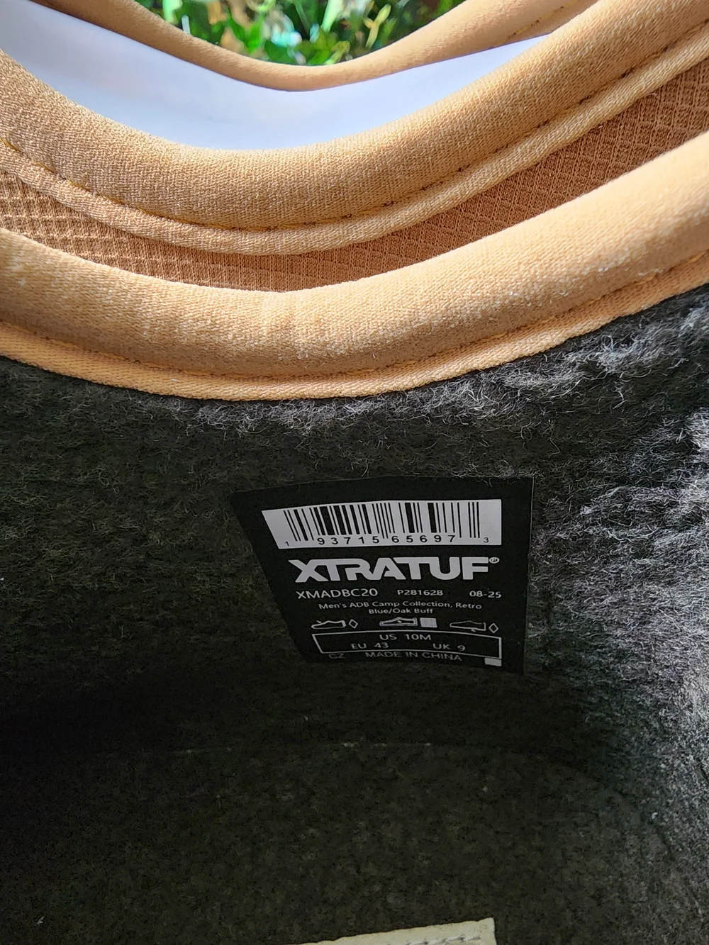 Xtratuf Fleece Lined Blue Waterproof Rain & Snow Ankle Boots with Tan Trim